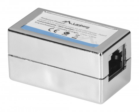 LANBERG ZŁĄCZKA SIECIOWA 2X RJ45 KAT.6 FTP - Galeria zdjęcie 2