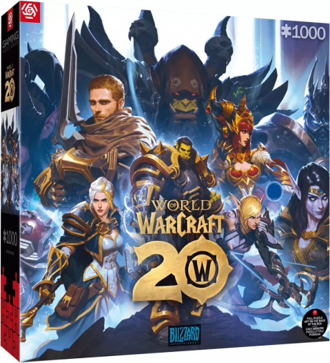 Puzzle Good Loot Gaming Puzzle: World of Warcraft 20th Anniversary 1000 elementów - Galeria zdjęcie 3