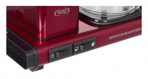 Moccamaster KBG Select metallic red ekspres przelewowy - Galeria zdjęcie 8
