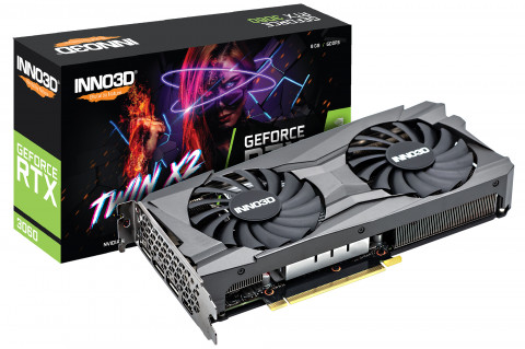 Karta graficzna INNO3D GeForce RTX 3060 TWIN X2 OC 8GB GDDR6 - Galeria zdjęcie 3