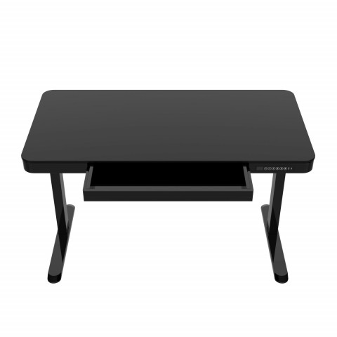 Biurko ACTIVEJET z elektryczną regulacją wysokości 140x70 ET119W-C czarny - Galeria zdjęcie 14