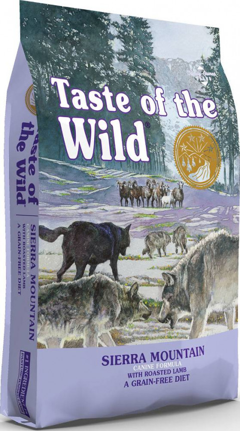 TASTE OF THE WILD Sierra Mountain Canine Formula - sucha karma dla psa - 5,6 kg - Galeria zdjęcie 1
