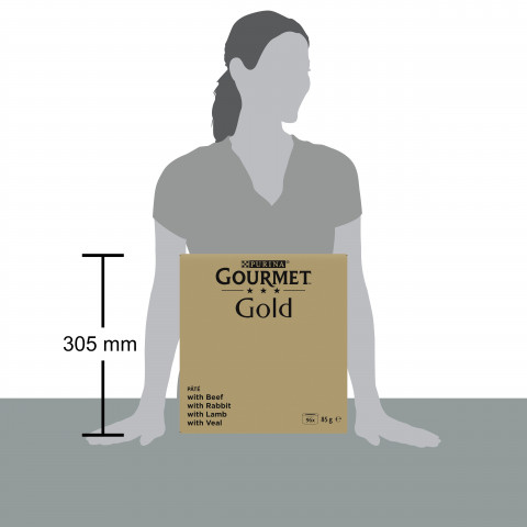 PURINA GOURMET GOLD Mus 96x85g - Galeria zdjęcie 3