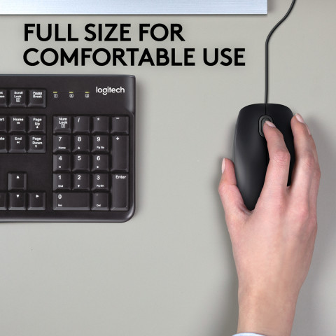 MYSZ LOGITECH B110 Black - Galeria zdjęcie 3