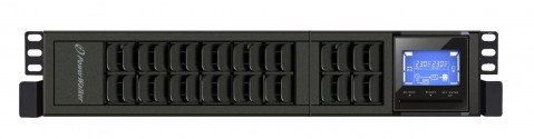 Power Walker UPS On-Line 1000VA, 19'' 2U, 3x IEC, USB/RS-232, LCD, Rack/Tower - Galeria zdjęcie 2