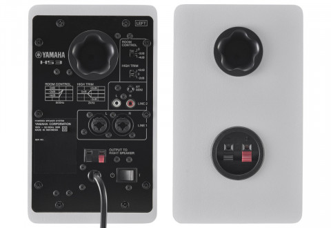 Yamaha HS3 White - Aktywne dwudrożne monitory bliskiego pola, para - Galeria zdjęcie 2