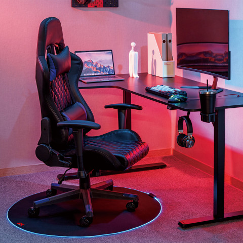 NANORS MATA POD FOTEL GAMINGOWY RGB RS171 - Galeria zdjęcie 5