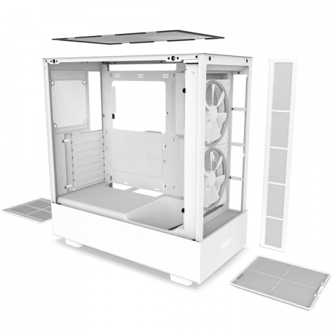 NZXT OBUDOWA H5 ELITE Z OKNEM BIAŁA - Galeria zdjęcie 5