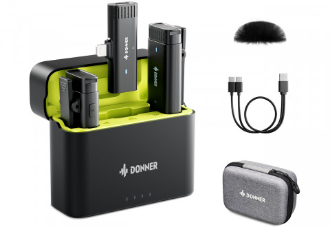 DONNER VPM10 - Mikrofon bezprzewodowy typu Wireless dla urządzeń iOS - Galeria zdjęcie 4