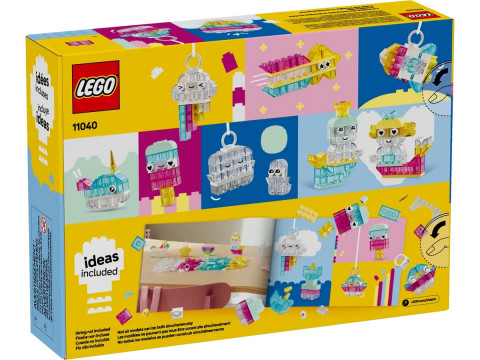 LEGO CLASSIC 11040 Magiczny zestaw z przezroczystymi klockami - Galeria zdjęcie 2