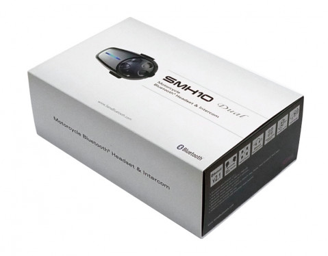 Interkom Motocyklowy Sena SMH10D-10 Bluetooth 3.0 900M z mikrofonem na pałąku, zestaw na 2 kaski - Galeria zdjęcie 1