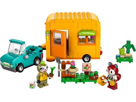 LEGO ANIMAL CROSSING 77054 Leif i jego karawan oraz sklep ogrodniczy - Galeria zdjęcie 3