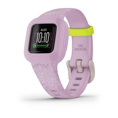 Garmin Vívofit jr. 3 Lilac Floral - Galeria zdjęcie 1