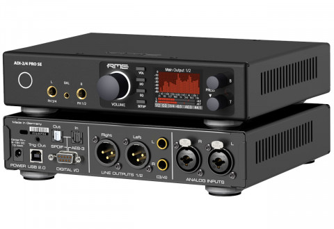 RME ADI-2/4 PRO SE - Referencyjny przetwornik A/D-D/A, 24-bity/768kHz - Galeria zdjęcie 3