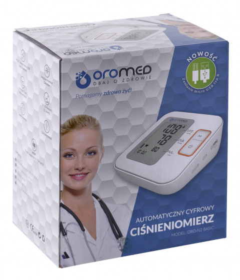 Ciśnieniomierz naramienny OROMED ORO-N2 BASIC - Galeria zdjęcie 7