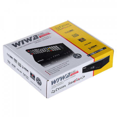 WIWA TUNER DVB-T/T2 H.265 MAXX - Galeria zdjęcie 2