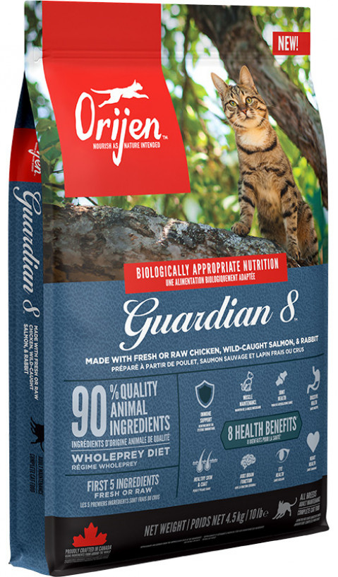 ORIJEN Guardian 8 - sucha karma dla kota - 4,5 kg - Galeria zdjęcie 1
