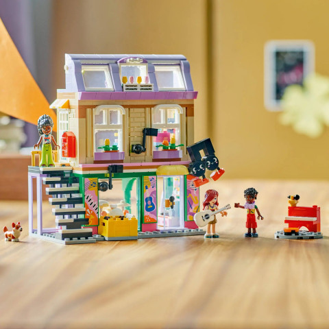 LEGO FRIENDS 42653 MUSIC STORE & APLEGO ARTMENT - Galeria zdjęcie 9