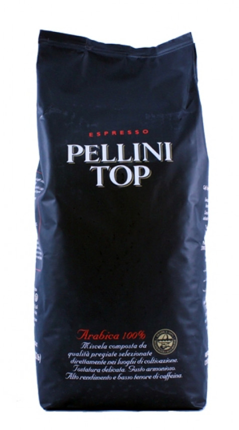 Kawa Pellini Top 100% Arabica 1 kg, Ziarnista - Galeria zdjęcie 1