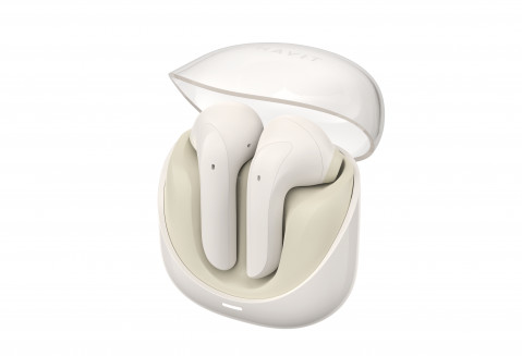 Słuchawki Bluetooth Havit Modern Buds (beżowy) - Galeria zdjęcie 5
