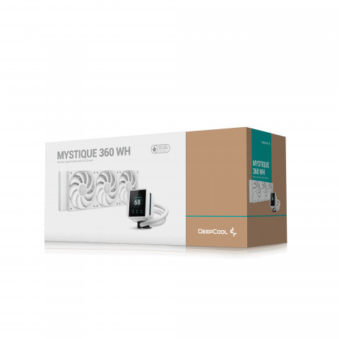 Chłodzenie wodne DeepCool Mystique 360 WH (R-LX360-WHDSNMP-G-1) - Galeria zdjęcie 6