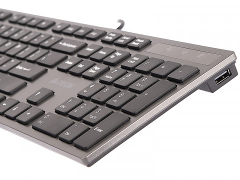 Klawiatura A4Tech KV-300H Grey USB - Galeria zdjęcie 7