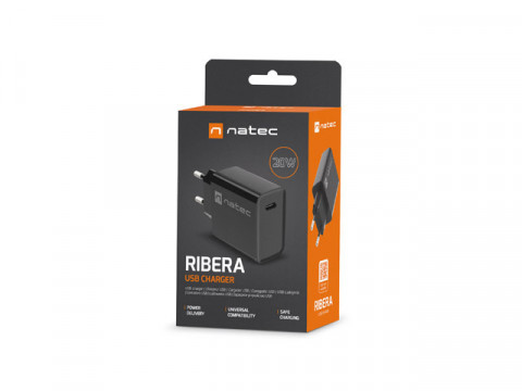 NATEC ŁADOWARKA SIECIOWA RIBERA USB-C 20W PD - Galeria zdjęcie 5
