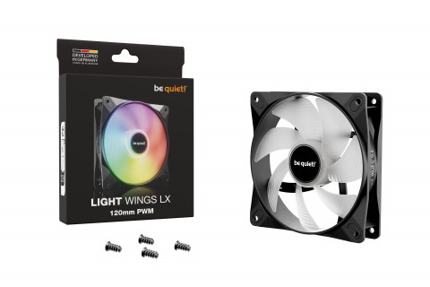 WENTYLATOR BE QUIET! Light Wings LX 120mm PWM - Galeria zdjęcie 5
