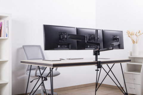 GEMBIRD BIURKOWE REGULOWANE RAMIĘ NA 3 MONITORY 17 - Galeria zdjęcie 32