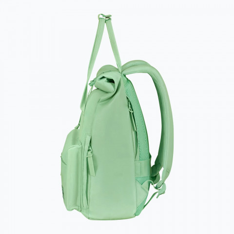 American Tourister Urban Groove Pastels Roll Top Backpack Pastel Green - Galeria zdjęcie 2