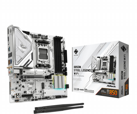 Płyta główna ASRock B850M Steel Legend WiFi - Galeria zdjęcie 6