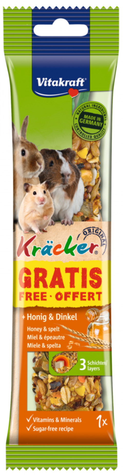 VITAKRAFT Menu Vital - karma dla królika - (3x3kg) 9kg + GRATIS! - Galeria zdjęcie 3