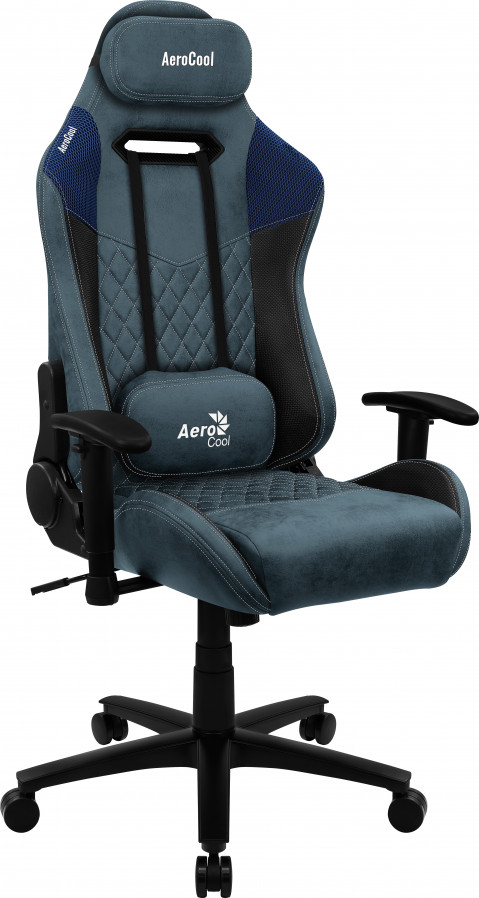 FOTEL AEROCOOL AC-280 DUKE Czarno-niebieski - Galeria zdjęcie 2