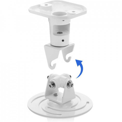 TECHLY UCHWYT DO PROJEKTORA SUFITOWY 22CM 10KG BIA - Galeria zdjęcie 7