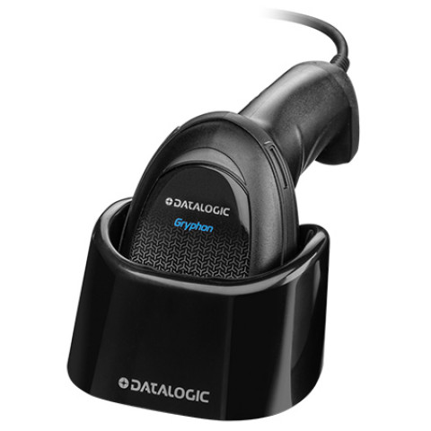 Czytnik kodów kreskowych Datalogic Gryphon GD4520-BKK1S 2D/USB/Czarny/Kabel USB/podstawka - Galeria zdjęcie 4