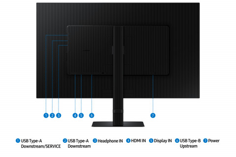 MONITOR SAMSUNG LED 32" LS32D600EAUXEN 100Hz - Galeria zdjęcie 8