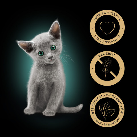SHEBA Nature's Collection Drobiowe smaki w galarecie- Junior Kurczak/Łosoś - Mokra karma dla kota 40x85g - Galeria zdjęcie 2