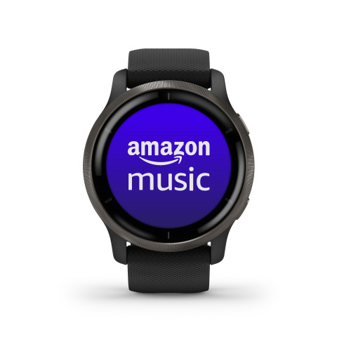 Zegarek Garmin Venu 2 (45 mm) Slate Stainless Steel Bezel / Black Case / Silicone Band - Galeria zdjęcie 32