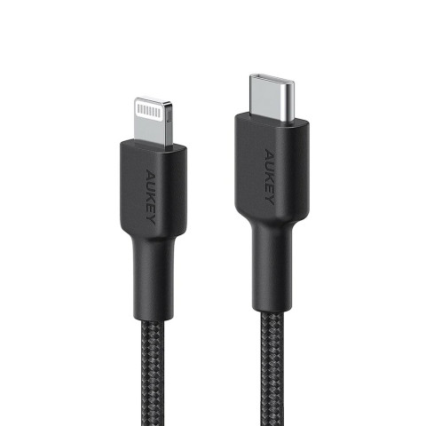 AUKEY CB-CL03 NYLONOWY KABEL USB C-LIGHTNING 2M PD - Galeria zdjęcie 2