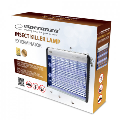 ESPERANZA LAMPA OWADOBÓJCZA EXTERMINATOR EHQ003 - Galeria zdjęcie 3