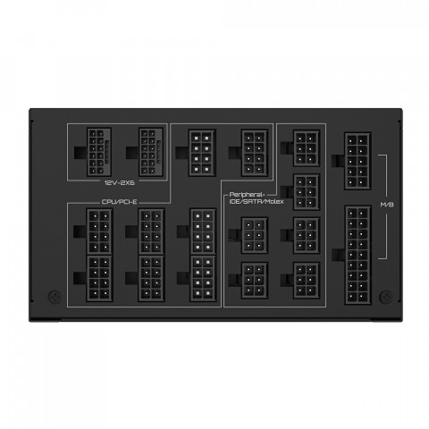 Zasilacz Gigabyte UD1600PM 1600W PG5 AI ATX 3.1 80+ Platinum (GP-UD1600PM-PG5) - Galeria zdjęcie 3