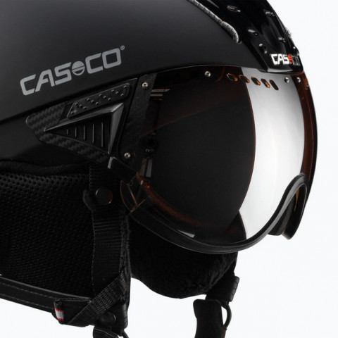 Kask narciarski CASCO SP-2 Carbonic Vis black M 55-57 - Galeria zdjęcie 6