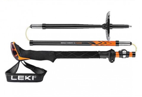 Kije skitourowe / trekkingowe LEKI Sherpa FX Carbon Strong 120-140 cm - Galeria zdjęcie 4