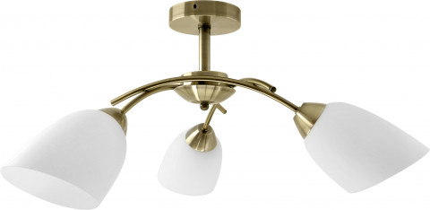 Żyrandol klasyczna lampa sufitowa wisząca Activejet NIKITA Patyna potrójna 3xE27 do salonu - Galeria zdjęcie 1