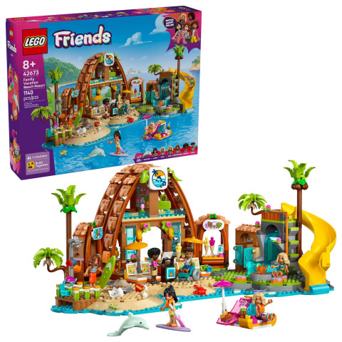 LEGO FRIENDS 42673 FAMILY VACATION BEACH RESORT - Galeria zdjęcie 1