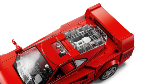 LEGO Speed Champions 76934 Supersamochód Ferrari F40 - Galeria zdjęcie 7
