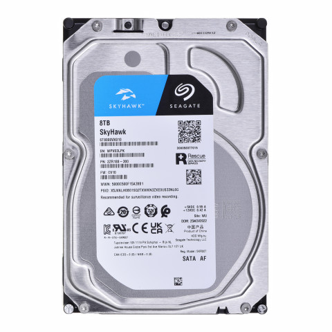 Dysk twardy HDD Seagate SkyHawk 8TB 3,5" SATA ST8000VX010 - Galeria zdjęcie 2