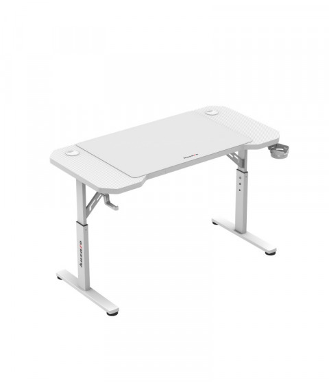 Biurko gamingowe Huzaro Hero 2.6 White - Galeria zdjęcie 1