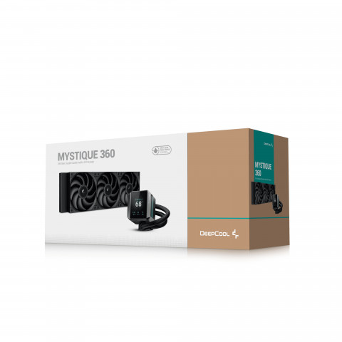Chłodzenie wodne Deepcool Mystique LCD 360mm (R-LX750-BKDSNMP-G-1) - Galeria zdjęcie 6