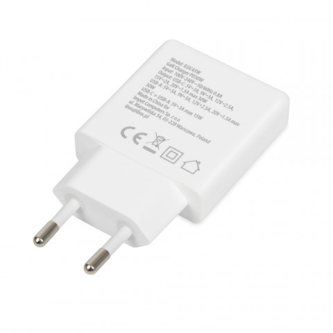 IBOX ŁADOWARKA UNIWERSALNA C-43 PD30W SLIM WHITE - Galeria zdjęcie 7